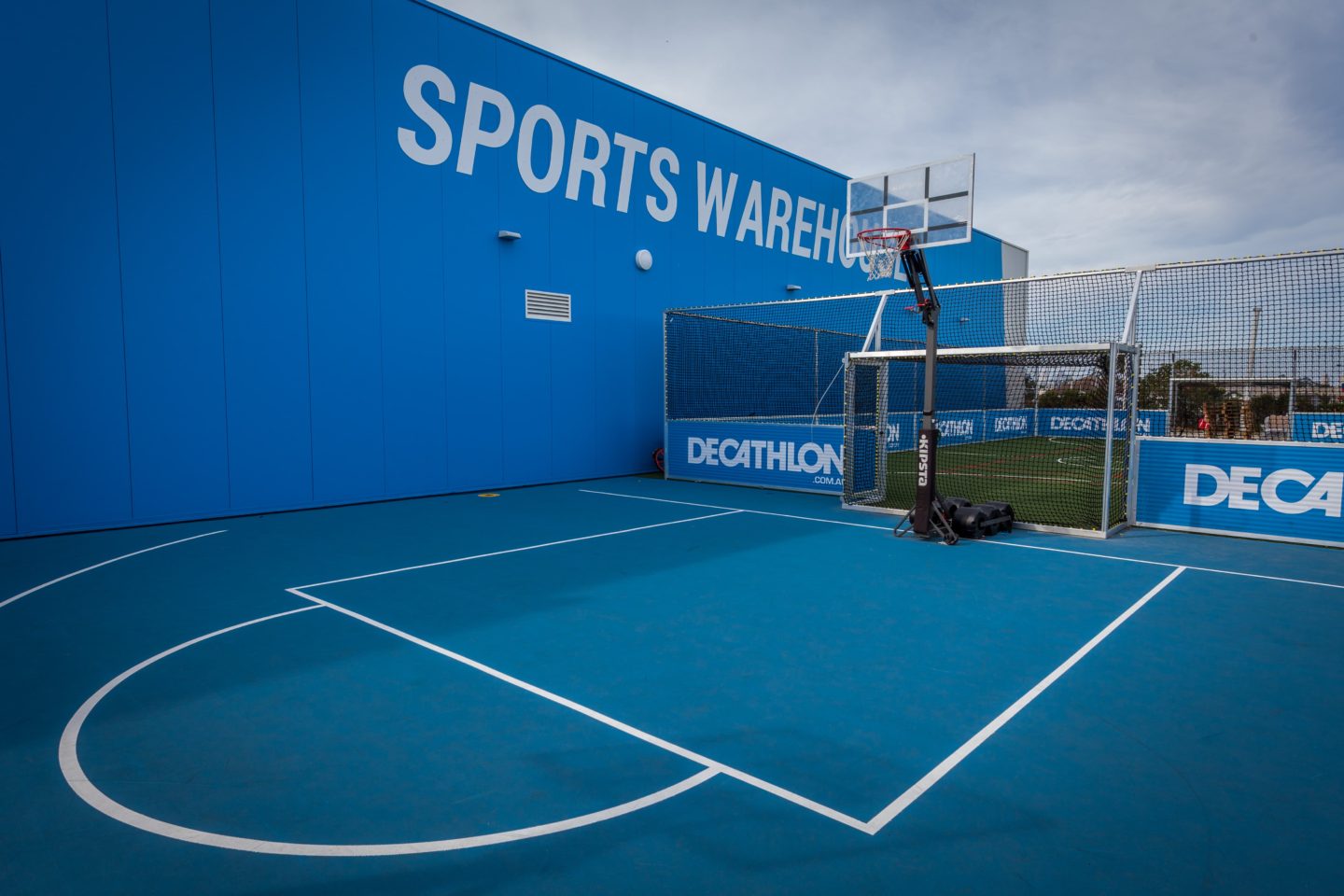 Synthetic Sports Group Multisports Fields Decathlon Basketball Soccer
