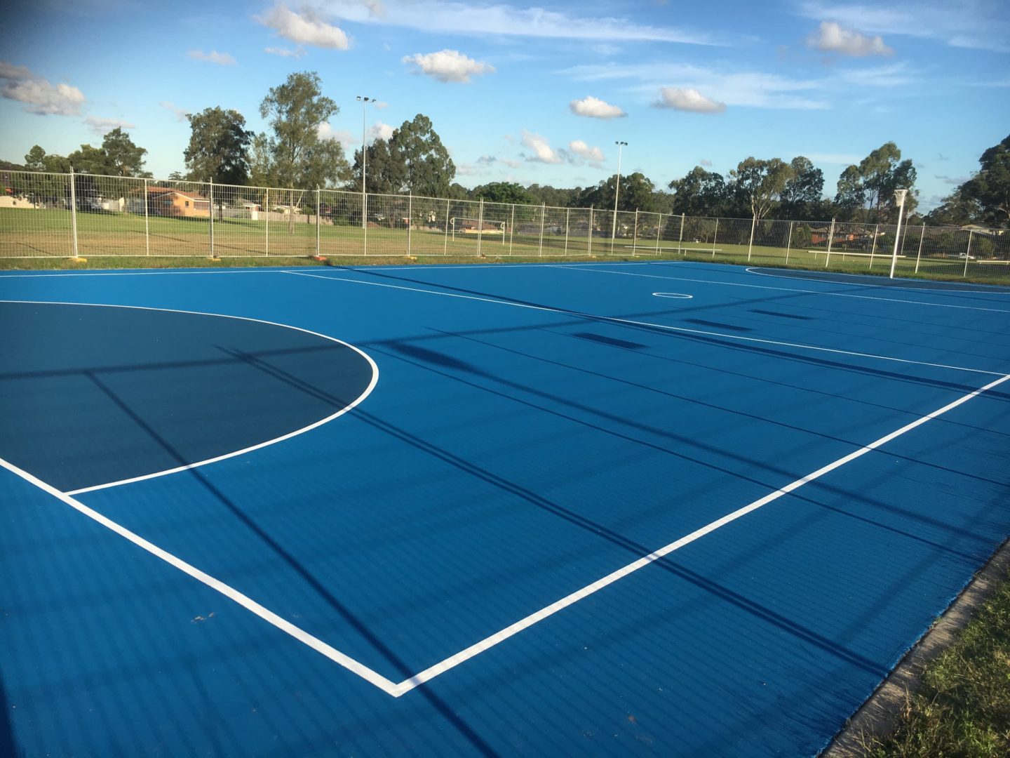 Synthetic Sports Group Netball Court Resurfacing