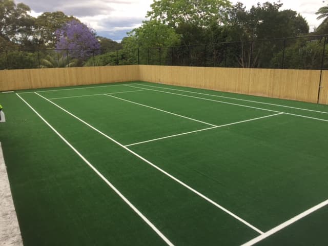 How To Build A Residential Tennis Court Synthetic Sports Group