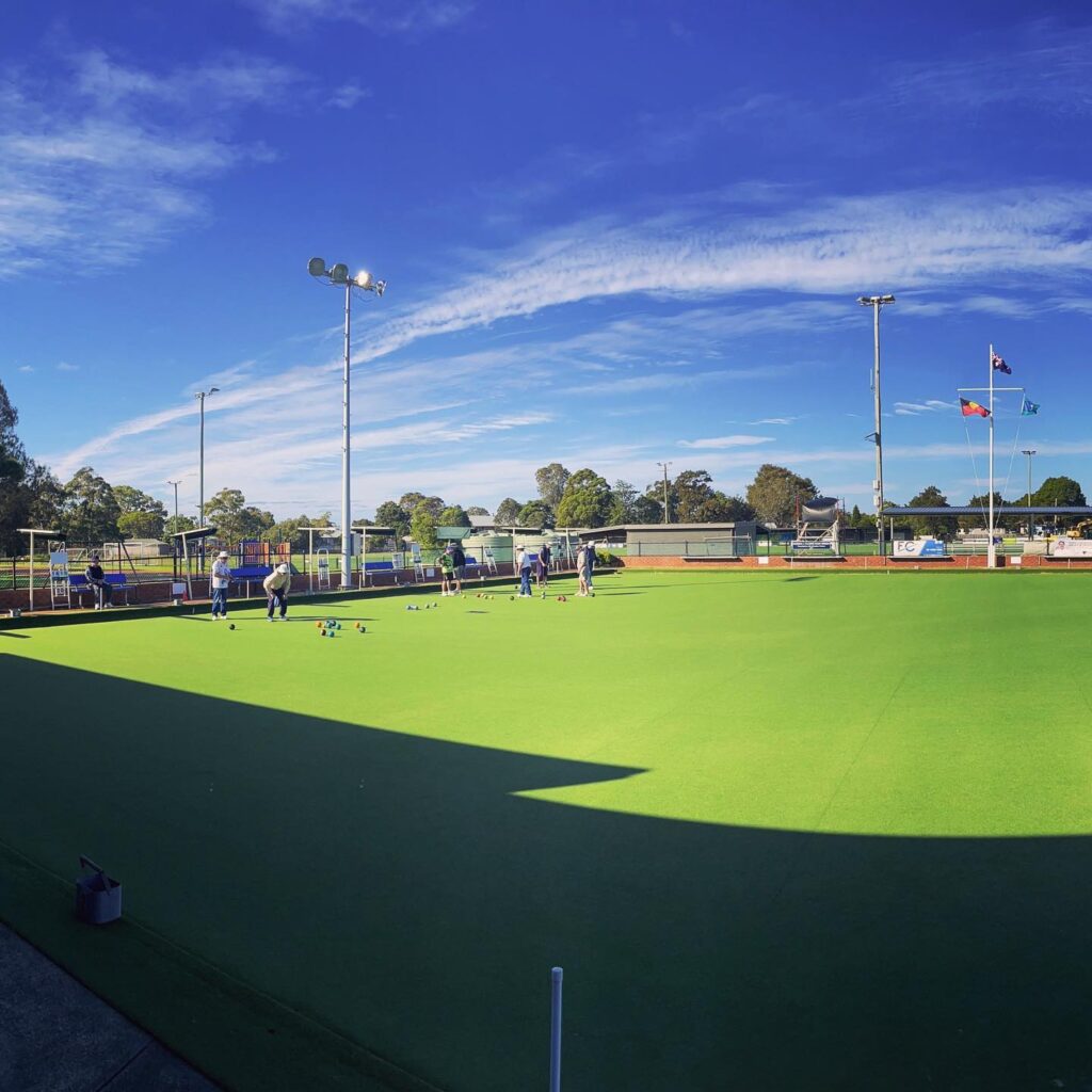 Synthetic Bowling Green, Alder Park Bowls Club New Lambton