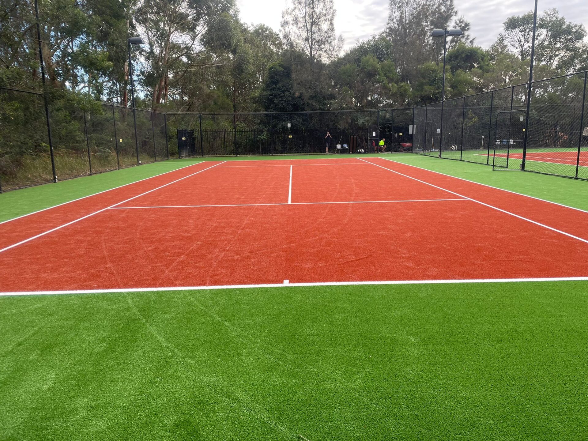 Tennis Court Resurfacing - Kincumber Tennis Club 001