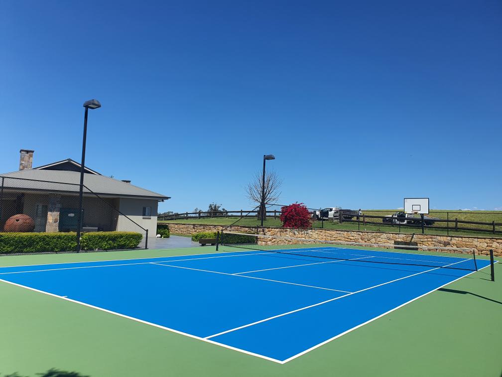 Synthetic Sports Group Tennis Court Bringelly
