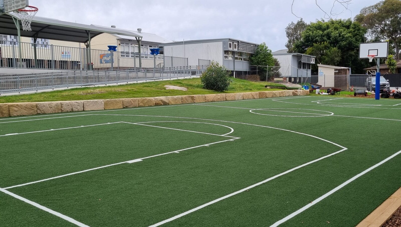 Jannali Public School Basketball synthetic court