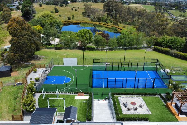 Padel Court, Basketball Key, Futsal and Cricket Pitch Installation Synthetic Sports Group