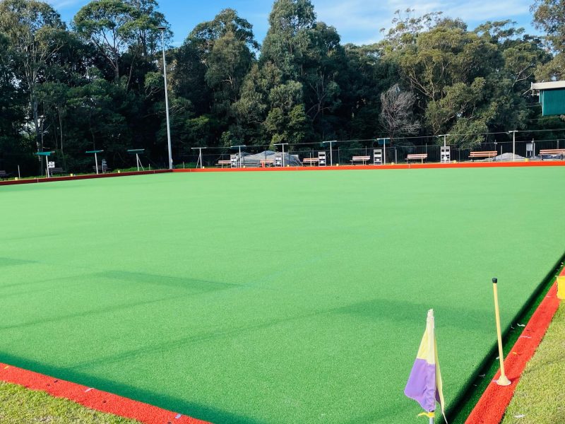 Synthetic Bowling Green, Mollymook Beach